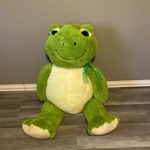 XL Frog Stuffed Animal